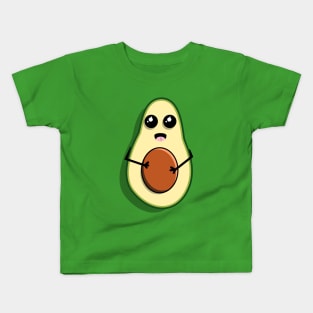 Pregnant Avocado Kids T-Shirt